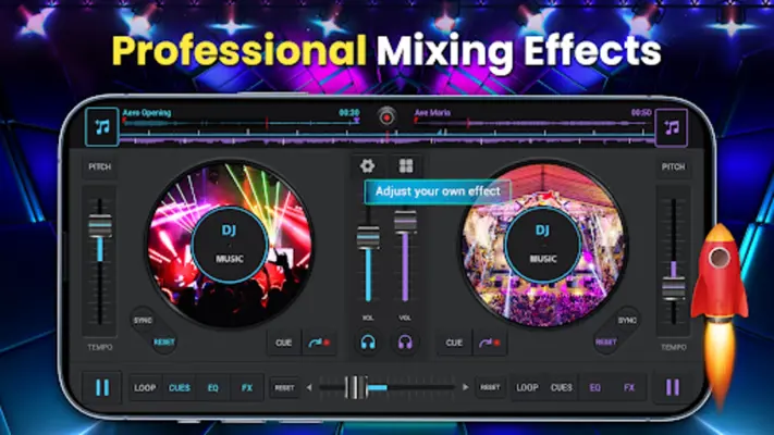 DJ Mix Studio - DJ Music Mixer android App screenshot 2