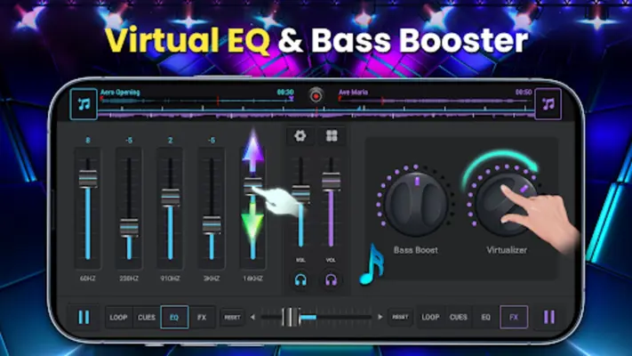 DJ Mix Studio - DJ Music Mixer android App screenshot 3